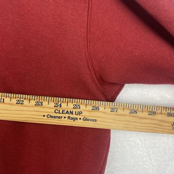 Stanford Cardinals Zip Sweater Mens 2XL XXL Red Pockets Hooded Sweatshirt NCAA - Picture 5 of 8